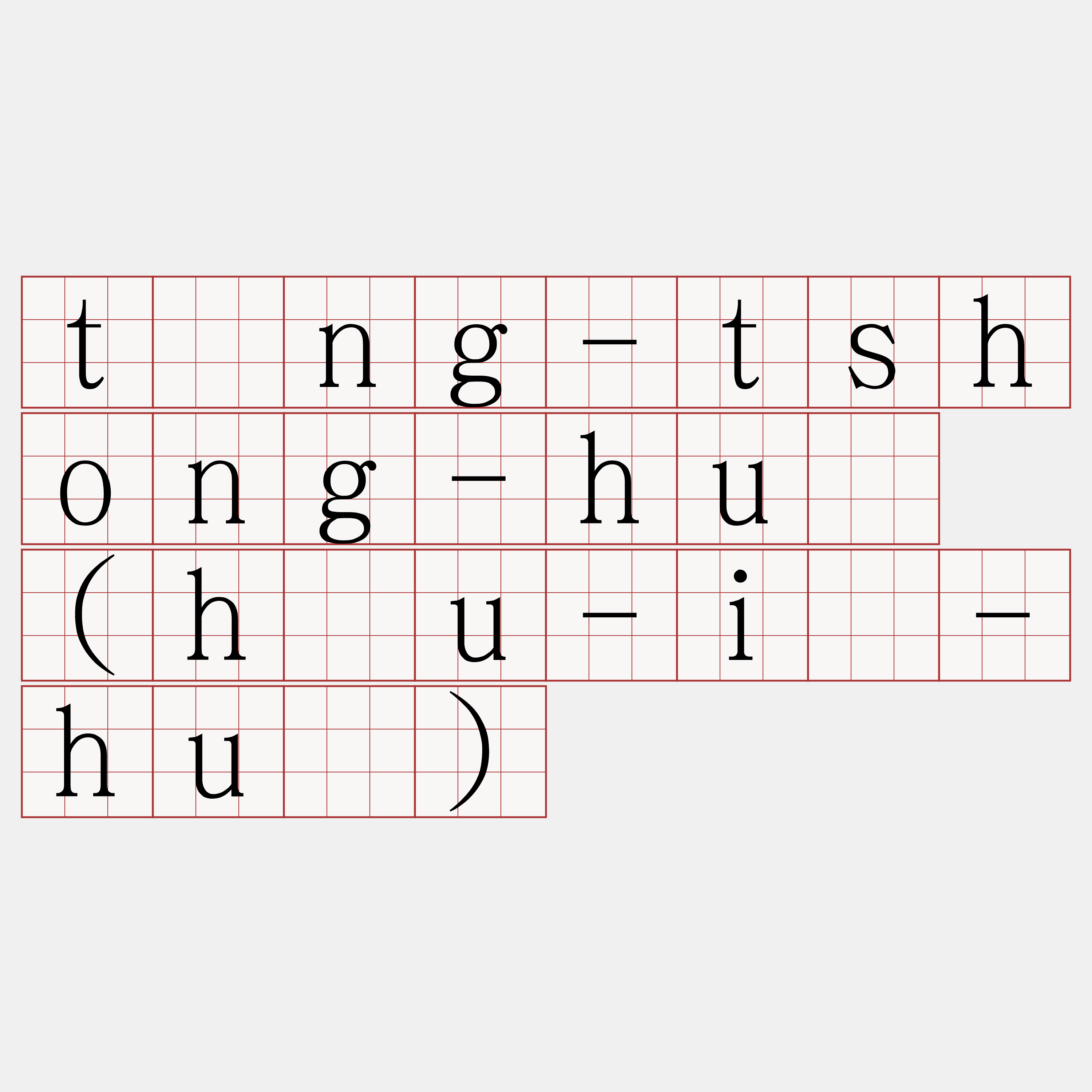 tông-tshong-huē (hāu-iú-huē)